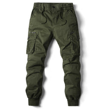 Load image into Gallery viewer, Cargo Pants Men Jogging Casual Pants Cotton Full Length Military Mens Streetwear Mens Work Tactical Tracksuit Trousers Plus Size