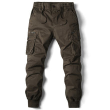 Load image into Gallery viewer, Cargo Pants Men Jogging Casual Pants Cotton Full Length Military Mens Streetwear Mens Work Tactical Tracksuit Trousers Plus Size