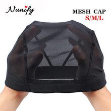 Load image into Gallery viewer, Nunify 1PCS S M L Wholesale Spandex Dome Cap For Bonnet Perruque Black Hairnet Dome Cap Swimming Wig Accessories Wholesale