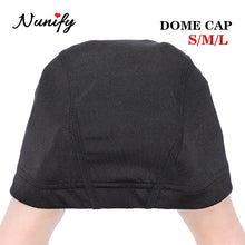Load image into Gallery viewer, Nunify 1PCS S M L Wholesale Spandex Dome Cap For Bonnet Perruque Black Hairnet Dome Cap Swimming Wig Accessories Wholesale