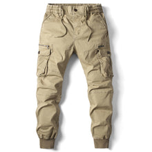 Load image into Gallery viewer, Cargo Pants Men Jogging Casual Pants Cotton Full Length Military Mens Streetwear Mens Work Tactical Tracksuit Trousers Plus Size