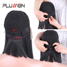 Load image into Gallery viewer, 5Pcs Plussign Adjustable Elastic Band For Wigs Sewing Black Wig Band 2.5Cm, 3Cm, 3.5Cm Width Wig Accessories Wig Fixed Material
