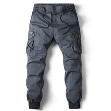 Load image into Gallery viewer, Cargo Pants Men Jogging Casual Pants Cotton Full Length Military Mens Streetwear Mens Work Tactical Tracksuit Trousers Plus Size