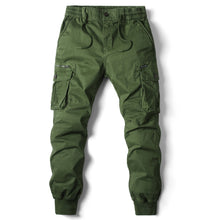 Load image into Gallery viewer, Cargo Pants Men Jogging Casual Pants Cotton Full Length Military Mens Streetwear Mens Work Tactical Tracksuit Trousers Plus Size