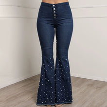 Load image into Gallery viewer, Jeans Amazon Stretch Denim Pants Beaded