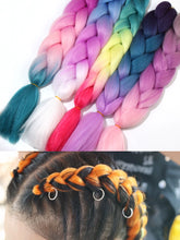 Load image into Gallery viewer, Fashion Gradient Personalized Hip Hop Dyed Head Rope Braid