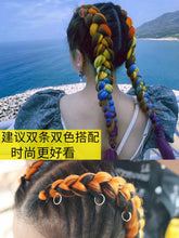 Load image into Gallery viewer, Fashion Gradient Personalized Hip Hop Dyed Head Rope Braid