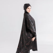 Load image into Gallery viewer, Muslim Burkini Swimming Suit For Women Modest Swimwear Long Sleeve Plus Size Abaya Abayas Swimsuit Cover Ups Bat Shirt Hijab