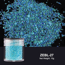 Load image into Gallery viewer, Crystal Tiny Glass Balls Rhinestones For Manicure Microbead Caviar Beads Nail Art Decorations DIY Charms 3D Nails Accessories