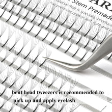 Load image into Gallery viewer, NAGARAKU Makeup Eyelashes 2pcs set N-01 N-02  Eyelashes Tweezers NH-12 NH-15  Accurate Lashes ST-12 ST-15  Pincet Stainless