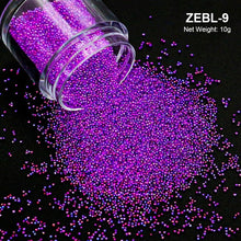 Load image into Gallery viewer, Crystal Tiny Glass Balls Rhinestones For Manicure Microbead Caviar Beads Nail Art Decorations DIY Charms 3D Nails Accessories