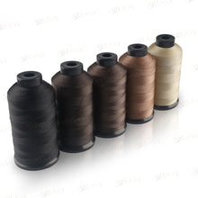 Load image into Gallery viewer, Nylon Bonded Weaving Thread for Hair Extensions Sewing 1500 yards/roll Wig Making Tools Sewing Accessories Beauty Salon Supplies