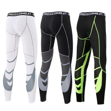 Load image into Gallery viewer, Mens Compression Sweatpants Male Tights Sport Pants for Gym Fitness Running Joggings Workout Trousers Dry Fit Leggings Lycra