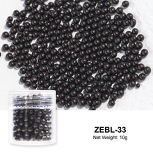 Load image into Gallery viewer, Crystal Tiny Glass Balls Rhinestones For Manicure Microbead Caviar Beads Nail Art Decorations DIY Charms 3D Nails Accessories