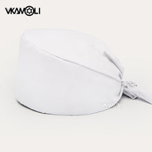 Load image into Gallery viewer, Solid color scrubs caps Pet Grooming Agency Work Scrubs Beauty Work Hats Lab nursing scrubs cap gorro enfermera womens and men