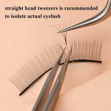 Load image into Gallery viewer, NAGARAKU Makeup Eyelashes 2pcs set N-01 N-02  Eyelashes Tweezers NH-12 NH-15  Accurate Lashes ST-12 ST-15  Pincet Stainless