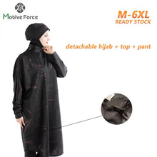 Load image into Gallery viewer, Muslim Burkini Swimming Suit For Women Modest Swimwear Long Sleeve Plus Size Abaya Abayas Swimsuit Cover Ups Bat Shirt Hijab