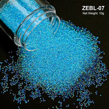Load image into Gallery viewer, Crystal Tiny Glass Balls Rhinestones For Manicure Microbead Caviar Beads Nail Art Decorations DIY Charms 3D Nails Accessories