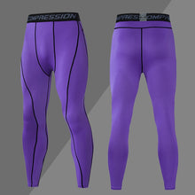 Load image into Gallery viewer, Mens Compression Sweatpants Male Tights Sport Pants for Gym Fitness Running Joggings Workout Trousers Dry Fit Leggings Lycra