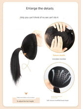 Load image into Gallery viewer, Grapefruit Peel High Skull Top Fluffy Flat Head Handy Gadget Chignon