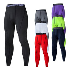 Load image into Gallery viewer, Mens Compression Sweatpants Male Tights Sport Pants for Gym Fitness Running Joggings Workout Trousers Dry Fit Leggings Lycra