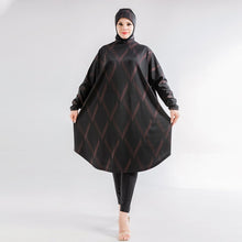 Load image into Gallery viewer, Muslim Burkini Swimming Suit For Women Modest Swimwear Long Sleeve Plus Size Abaya Abayas Swimsuit Cover Ups Bat Shirt Hijab