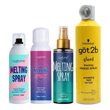 Load image into Gallery viewer, Melting Spray for Lace Wigs Got2b Spray for Wig Got 2b Spray Glue for Lace Front Hair Gel Accessories wig installation kit set