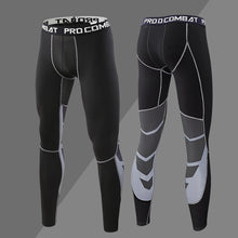 Load image into Gallery viewer, Mens Compression Sweatpants Male Tights Sport Pants for Gym Fitness Running Joggings Workout Trousers Dry Fit Leggings Lycra