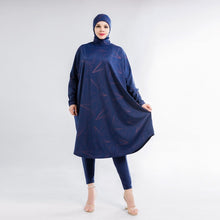 Load image into Gallery viewer, Muslim Burkini Swimming Suit For Women Modest Swimwear Long Sleeve Plus Size Abaya Abayas Swimsuit Cover Ups Bat Shirt Hijab