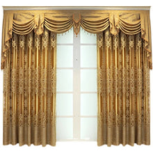 Load image into Gallery viewer, New Curtains for Living Dining Room Bedroom Custom High-end Luxury European Embroidery Gold Door Window Room Decor White Tulle