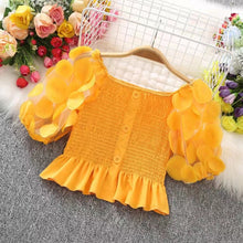 Load image into Gallery viewer, Summer Puff Sleeve Corset Tops Women 2022 Fashion Short Sleeve Casual White Black Blouses Sexy Slim Hollow Out Blusas Mujer Y2k