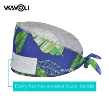 Load image into Gallery viewer, Solid color scrubs caps Pet Grooming Agency Work Scrubs Beauty Work Hats Lab nursing scrubs cap gorro enfermera womens and men