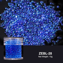 Load image into Gallery viewer, Crystal Tiny Glass Balls Rhinestones For Manicure Microbead Caviar Beads Nail Art Decorations DIY Charms 3D Nails Accessories