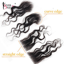 Load image into Gallery viewer, HD Lace Baby Hair Stripes Human Hair Baby Hair Edge 4 Pcs Body Wave Swiss Lace Hairline Baby Hair Strips For Women Ever Beauty