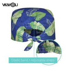 Load image into Gallery viewer, Solid color scrubs caps Pet Grooming Agency Work Scrubs Beauty Work Hats Lab nursing scrubs cap gorro enfermera womens and men