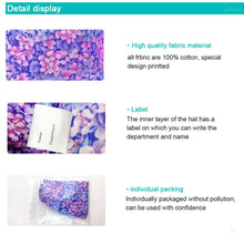Load image into Gallery viewer, Solid color scrubs caps Pet Grooming Agency Work Scrubs Beauty Work Hats Lab nursing scrubs cap gorro enfermera womens and men
