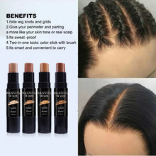 Load image into Gallery viewer, Lace Tint Spray For Lace Wigs Dark Brown Middle Brown Light Brown Lace Tint Spray For Closures, Wigs And Closure Front 100Ml