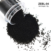 Load image into Gallery viewer, Crystal Tiny Glass Balls Rhinestones For Manicure Microbead Caviar Beads Nail Art Decorations DIY Charms 3D Nails Accessories