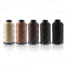 Load image into Gallery viewer, Nylon Bonded Weaving Thread for Hair Extensions Sewing 1500 yards/roll Wig Making Tools Sewing Accessories Beauty Salon Supplies