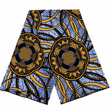 Load image into Gallery viewer, 2022 New Hot Selling African Real Wax Fabric 100% Cotton Material Nigerian Style Ankara Batik High-Quality Sewing Cloth