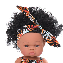 Load image into Gallery viewer, JINGXIN Summer Reborn Baby Doll African Black Girl Lifelike Dolls Baby Toys For Children Girls Boys Babies Body Play Vinyl Dolls
