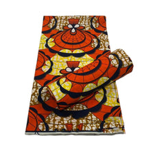 Load image into Gallery viewer, 2022 High Quality Cotton wax fabric African prints fabric Ankara wax real wax Nigerian wax 6 yards/pcs