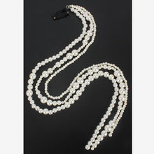 Load image into Gallery viewer, Simulated Pearl Long Tassel/Chain Bridal Wedding Hair Accessories Hair Clip Women Party Wedding Accessories Hair Jewelry