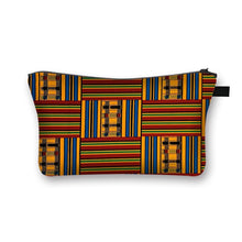 Load image into Gallery viewer, African Woman Print Cosmetic Bag Afro Ladies Makeup Bags Fashion Girls Cosmetic Case Portable Lipstick Storage Bags for Travel