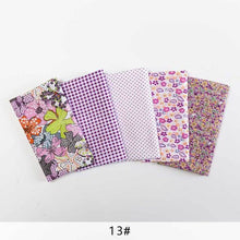 Load image into Gallery viewer, 25*25cm /Pc Vintage Printed Patchwork Fabrics Doll Handmade Accessories Floral Cotton Fabrics For DIY Quilting Crafts TJ0537-2