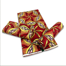 Load image into Gallery viewer, 2022 Cheapest Price Best Quality African Fashion Golden Wax Fabrics Nigerian Golden Ankara Printed Wax Materials 6 Yards/pcs