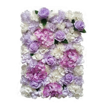 Load image into Gallery viewer, 60X40cm Silk Rose Flower Wall Artificial Flowers DIY Wedding Wall Decor Photography Backdrops Hair Salon Background