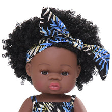 Load image into Gallery viewer, JINGXIN Summer Reborn Baby Doll African Black Girl Lifelike Dolls Baby Toys For Children Girls Boys Babies Body Play Vinyl Dolls