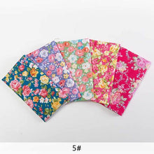 Load image into Gallery viewer, 25*25cm /Pc Vintage Printed Patchwork Fabrics Doll Handmade Accessories Floral Cotton Fabrics For DIY Quilting Crafts TJ0537-2