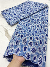 Load image into Gallery viewer, PGC African Lace Fabric 2022 High Quality Lace Material Nigerian French Sequins Lace Fabric For Party Dress YA4322B-5
